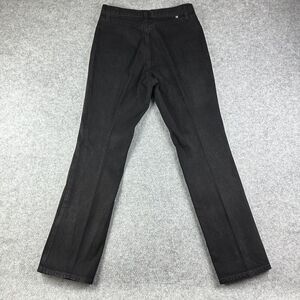 VTG Rockies Rocky Mountain Bareback Jeans Womens 12R Black Western Rodeo Ranch*